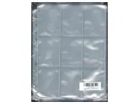 9-Pocket Platinum Page for Standard Size Cards (11-Holes) (50 st)