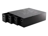 Dragon Shield: 4 Horizontal Fortress Card Drawers - Black