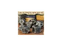 Metal Call of Cthulhu Dice Set (7)