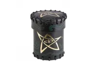 Call of Cthulhu Black & green-golden Leather Dice Cup