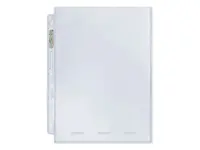 Ultra Pro: 1-Pocket Platinum Page (3-Holes) (10 st)