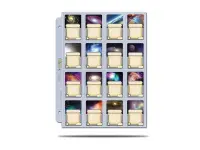 16-Pocket Platinum Page with 41 mm x 63 mm Pocket (10 st)