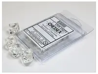 Translucent - Clear - d10, 10 st