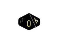 Opaque - Black/Gold - d10