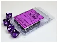 Translucent - Purple - d10, 10 st