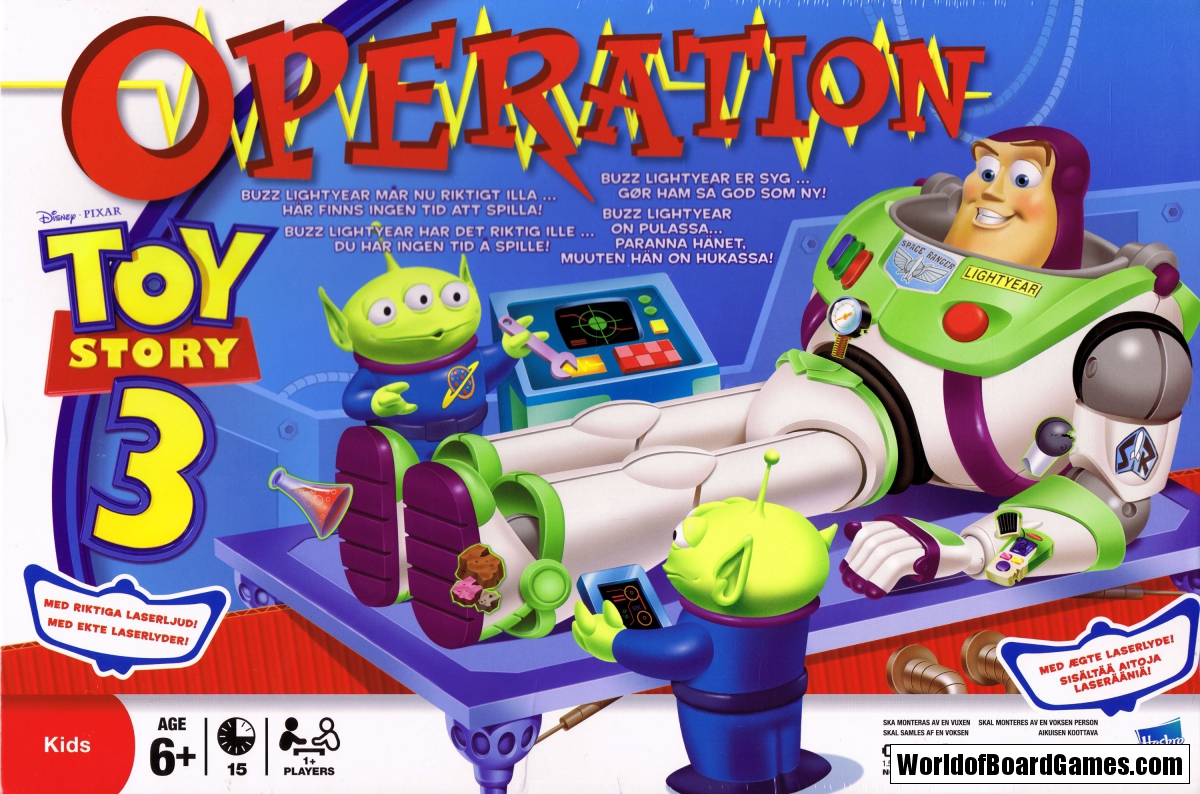 Operation Buzz Lightyear Toy Story 3