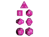 Opaque - Light Purple/White - Dice Set