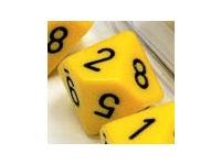 Opaque - Yellow/Black - d10